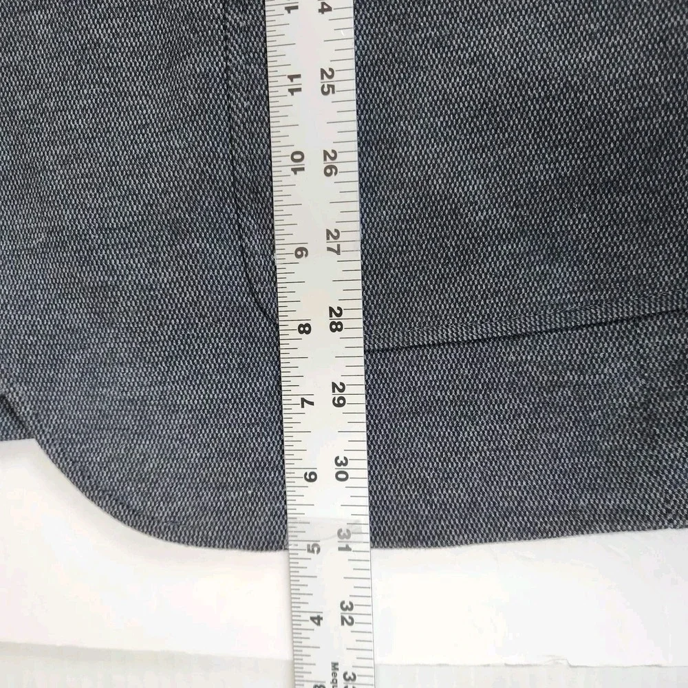Level Ten Mens Sports Coat Sz Large Gray Blue 2 Button Casual Suit Blazer Preppy